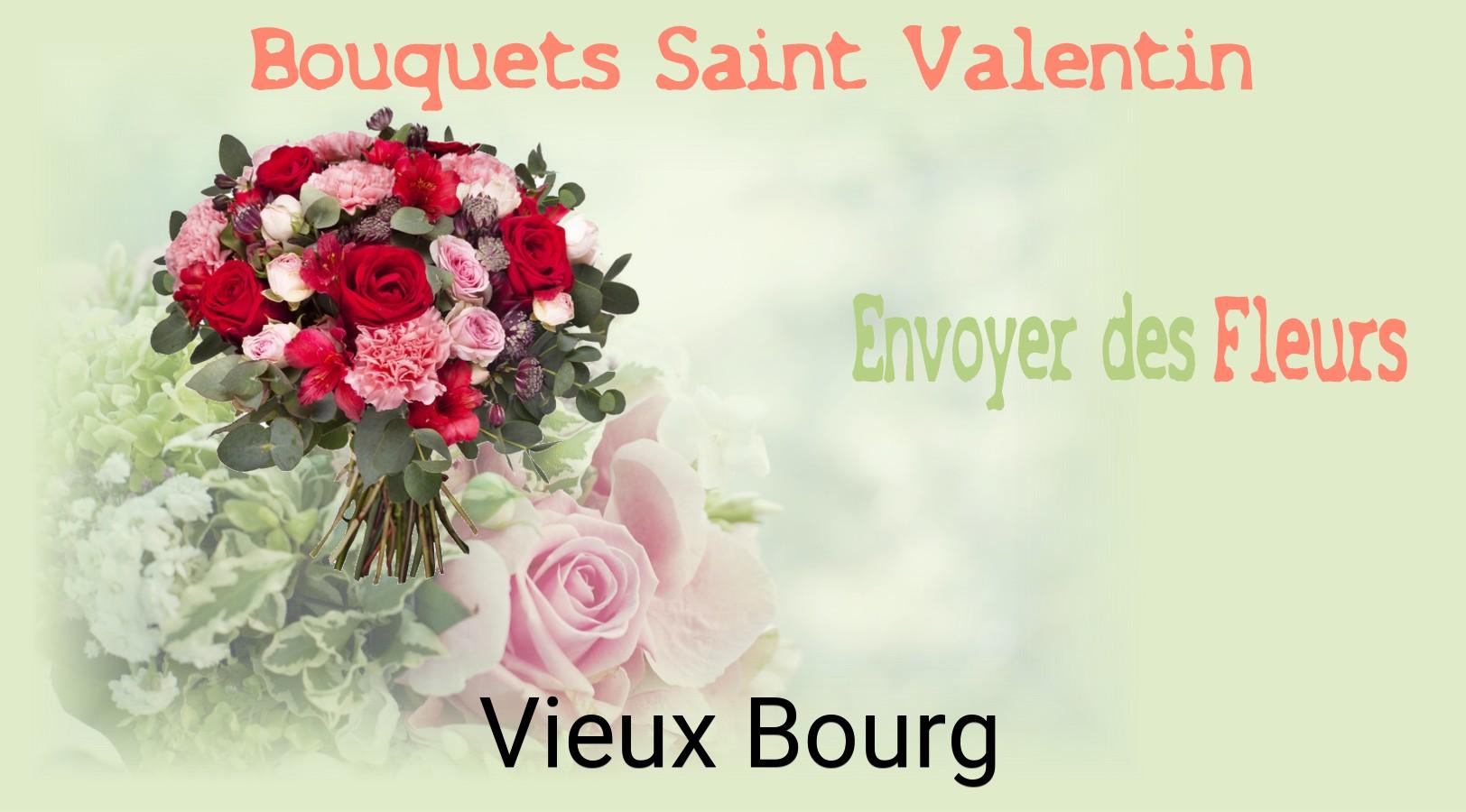 Roses de Saint-Valentin livrées à Vieux-Bourg