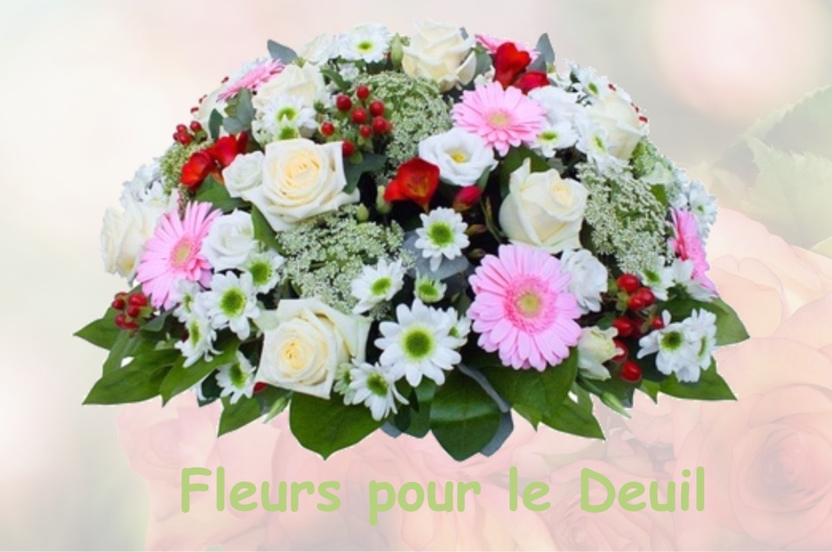 fleurs deuil VIEUX-BOURG
